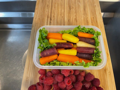 5-Piece Airtight Food Storage Containers with Snap Lids