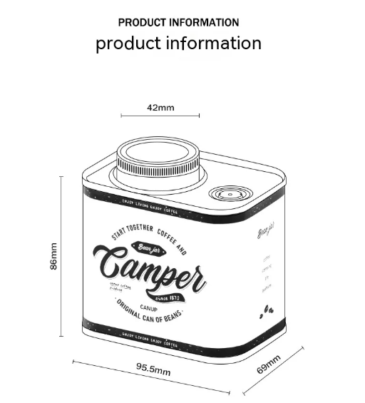 Sealed Cans for Coffee Bean Powder