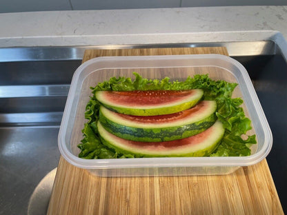 5-Piece Airtight Food Storage Containers with Snap Lids