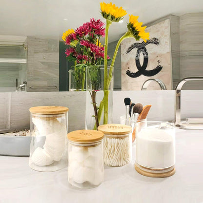 Glass Jars with Airtight Lids with Locking Lids