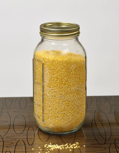 6-Pack Extra Large Glass Jars for Home Canning and Pantry Storage