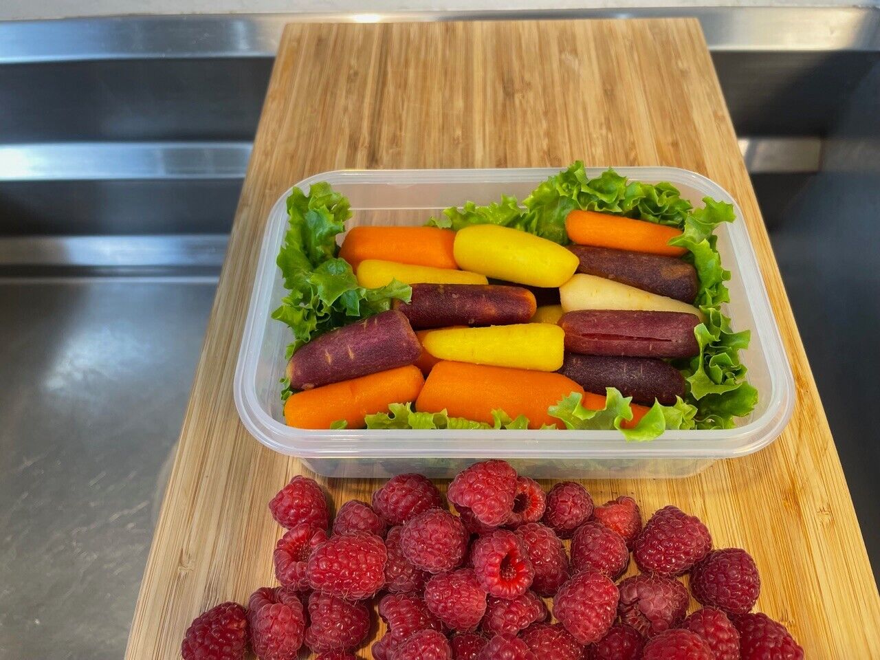 5-Piece Airtight Food Storage Containers with Snap Lids