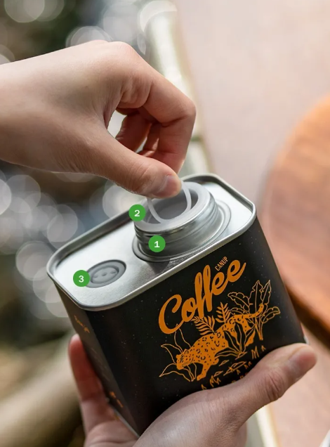 Sealed Cans for Coffee Bean Powder