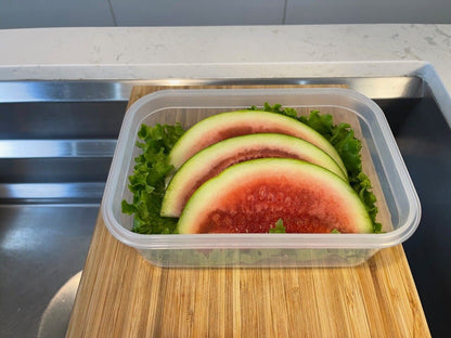 5-Piece Airtight Food Storage Containers with Snap Lids